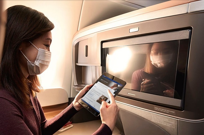 Singapore Airlines phát Wifi miễn phí cho tất cả hành khách